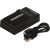 LĀDĒTĀJS Duracell Charger w. USB Cable for Olympus BLH-1