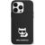 Karl Lagerfeld iPhone 14 Pro Max Liquid Silicone Choupette Case Apple Black