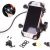 MOTORBIKE PHONE HOLDER FREEDCONN MC7C + BM2R HEAD TUBE ATTACHMENT