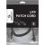 PATCH CABLE CAT6 UTP 1M/BLACK PP6U-1M/BK GEMBIRD