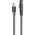 Cable USB-C to Lightning Mcdodo CA-3440 90 Degree 1.2m with LED (black)