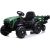 Lean Cars Electric Ride On Tractor with a trailer BDM0925 Military Green