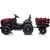 Lean Cars Electric Ride On Tractor with a trailer BDM0925 Red