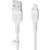 Belkin Cbl Scicone USB-A LTG 2M blc White