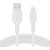 Belkin Cbl Scicone USB-A LTG 2M blc White