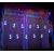 RoGer LED Gaismas Aizkari Bumbiņas 3m / 108LED Daudzkrāsains