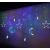 RoGer LED Apgaismoti Aizkari Zvaigzni un Mēness 2,5m / 138LED Daudzkrāsains