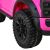 Divvietīgs elektromobilis Ford Super Duty, rozā