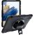 Fusion 360 Rotation Case planšetdatora maciņš ar grozāmu turētāju Samsung X200 Galaxy Tab A8 2021 10.5" melns