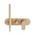Ravak Eleganta Zemapmetuma jaucējkrāns ar slēdzi, dušas komplektu, paredzēts uzstādīšanai ar R-box Rose Gold Brushed