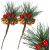 Ziemassvētku dekorācija-poinsettia Springos CA0807 16cm