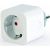 Viedā Rozete Gembird Smart Power Socket with Power Metering White