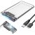 Fusion 2,5" внешний корпус для HDD SATA III | USB 3.0 прозрачный
