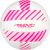 Volleyball ball AVENTO 16VF Pink/White PVC leather