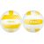 Volleyball ball AVENTO 16VF Yellow/White PVC leather