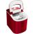 Portable ice cube maker LIN ICE PRO-R12 red