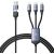 Cable Speedy  USB Joyroom SA21-2T3, 6 in 1/ 100W/Cable 1.5m (black)