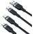 Cable USB Multi-Use Joyroom S-1T3018A18 3w1 / 3,5A / 1,2m  (black)