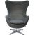 Armchair GRAND STAR dark grey