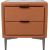 Night stand LENA 50,5x41xH54cm, cognac brown