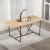 Edamistabas galds CINDY 180x90xH75cm, melamina ozols