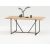 Edamistabas galds CINDY 180x90xH75cm, melamina ozols