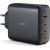 Wall charger AUKEY PA-B7S Omnia II GaN 3xUSB-C 1xUSB-A PD 3.0 PPS 100W