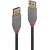 CABLE USB3.2 TYPE A 0.5M/ANTHRA 36750 LINDY