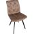 Chair AFTON brown velvet