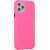 Mocco Soft Cream Silicone Back Case Силиконовый чехол для Apple iPhone 12 / 12 Pro Розовый