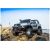 Lean Cars Toyota Hilux Black Painted Divvietīgais elektromobilis bērniem