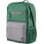 HP Campus 15.6 Backpack - 17 Liter Capacity - Green, Light Grey / 7K0E4AA