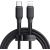 Mcdodo CH-1544 GaN wall charger, 2x USB-C, 1x USB, 67W + USB-C to USB-C cable (black)