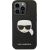 Karl Lagerfeld KLHCP14XSAPKHK Aizmugurējais Apvalks Priekš Apple iPhone 14 Pro Max