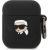 Karl Lagerfeld 3D Logo NFT Karl Head Silicone Case for Airpods 1|2 Black