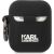 Karl Lagerfeld 3D Logo NFT Karl Head Silicone Case for Airpods 1|2 Black