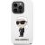 Karl Lagerfeld KLHCP14XSNIKBCH Aizmugurējais Apvalks Priekš Apple iPhone 14 Pro Max