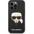 Karl Lagerfeld KLHMP14LSLKHBK Aizmugurējais Apvalks Priekš Apple iPhone 14 Pro