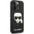 Karl Lagerfeld KLHMP14LSLKHBK Aizmugurējais Apvalks Priekš Apple iPhone 14 Pro