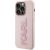 Karl Lagerfeld KLHCP15L3DMBKCP Aizmugurējais Apvalks Priekš Apple iPhone 15 Pro
