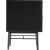 Night stand SEQUENCE with 2-drawers 45x40xH55cm, 3D black