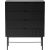 Side board SEQUENCE 179x40xH100cm, 3D black