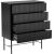 Side board SEQUENCE 179x40xH100cm, 3D black