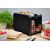 ELDOM TASTY toaster, 7 power levels, defrosting system, black