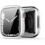 TPU glass case Dux Ducis Samo Apple Watch 45mm silver