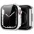 Tempered glass case Dux Ducis Hamo Apple Watch 45mm silver