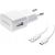 Charger original Samsung EP-TA200NWE 15W + Type-C cable  white