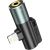 Audio adapter Hoco LS32 Lightning to 3.5mm gray