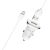 Car charger Borofone BZ12A QC3.0 USB + MicroUSB white