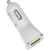 Car charger Borofone BZ11 Speed Map Dual Port white